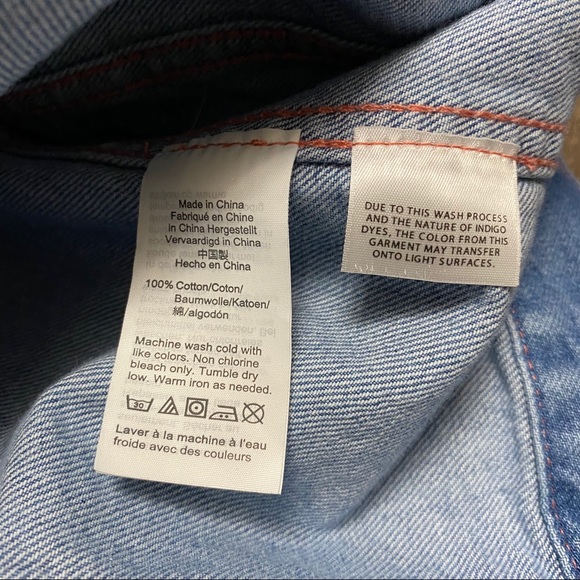 Madewell Cropped Jean Jacket Western Edition - Picture 10 of 10